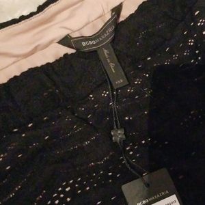 BCBG XXS off the shoulder sweater dress